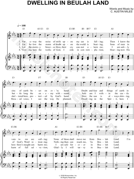 Dwelling In Beulah Land