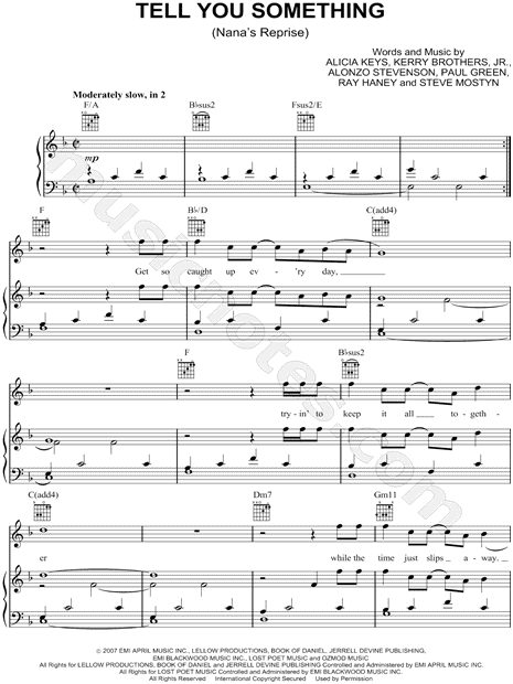 Tell You Something (Nana's Reprise)