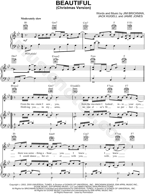 Beautiful (Christmas Version)