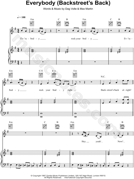 Everybody (Backstreet's Back)