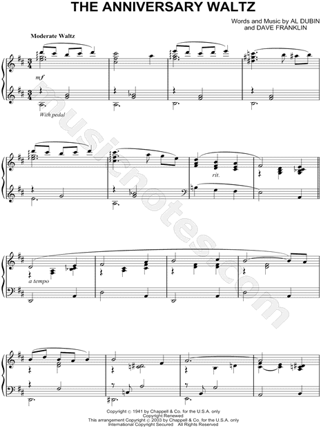The Anniversary Waltz