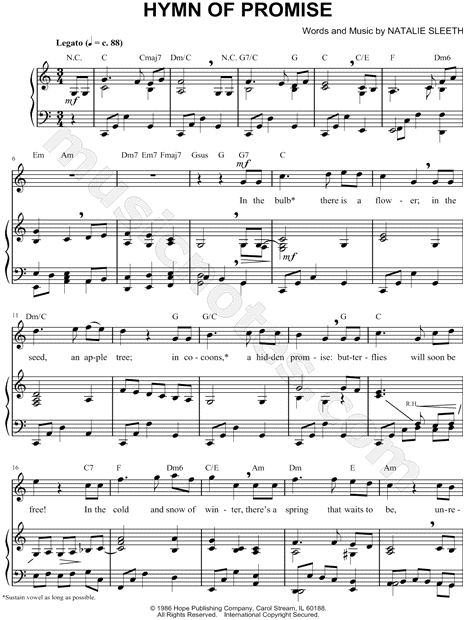 Hymn of Promise