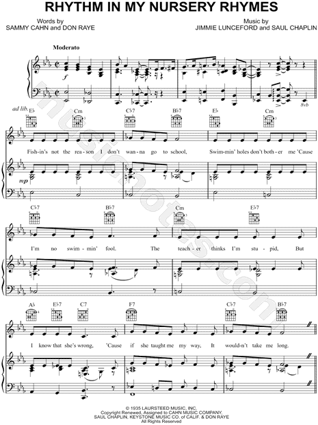 (If I Had) Rhythm In My Nursery Rhymes