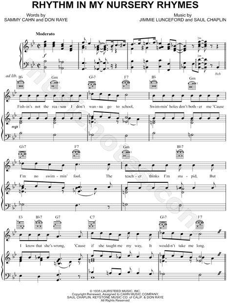 (If I Had) Rhythm In My Nursery Rhymes