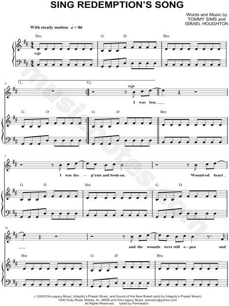 Sing Redemption's Song