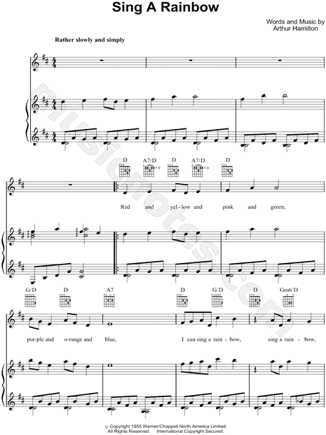Sing a Rainbow