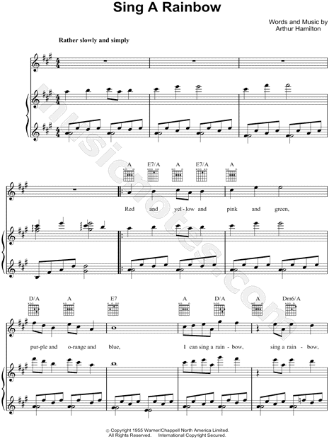 Sing a Rainbow