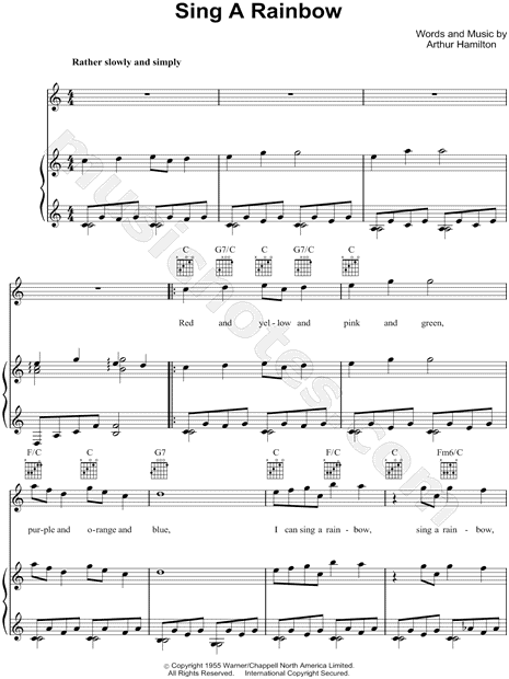 Sing a Rainbow
