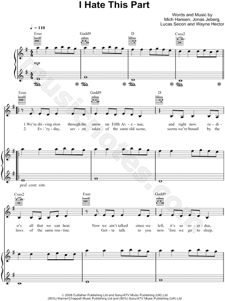 I Hate This Part