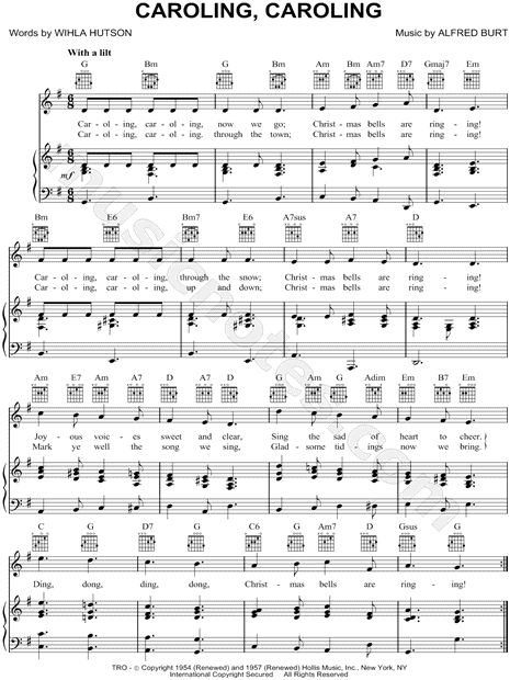 Caroling, Caroling