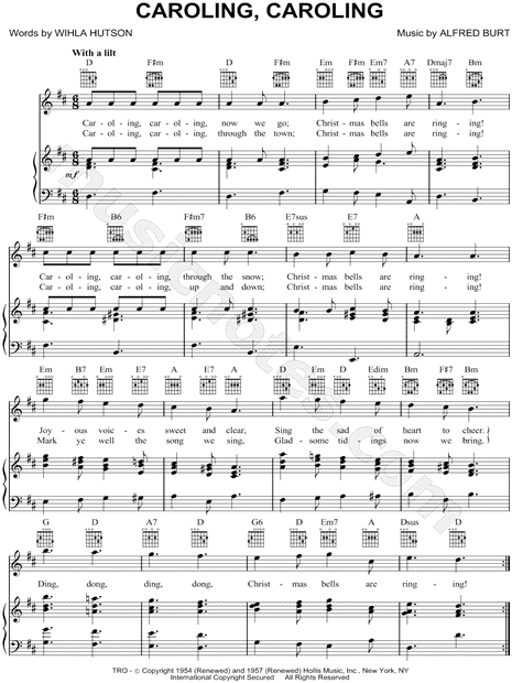 Caroling, Caroling