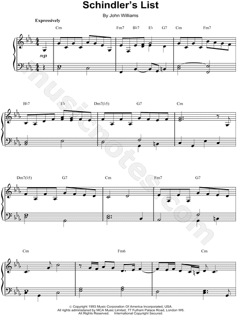 Theme from Schindler's List