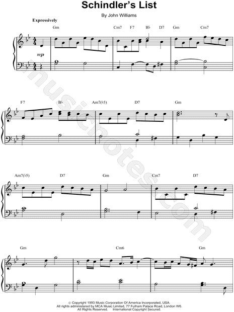 Theme from Schindler's List