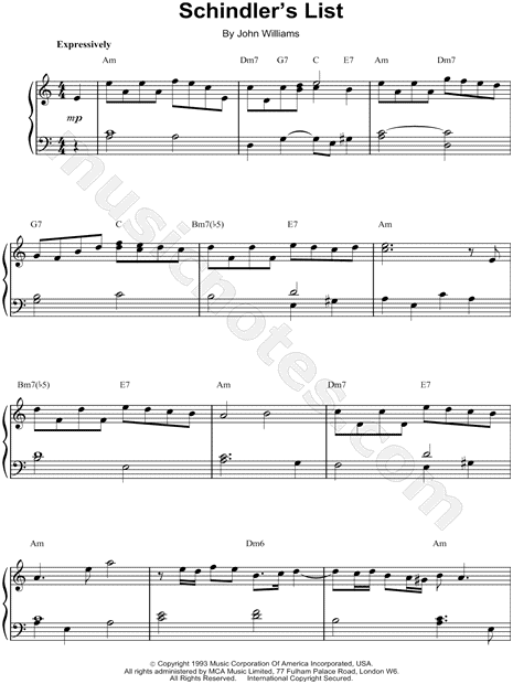 Theme from Schindler's List