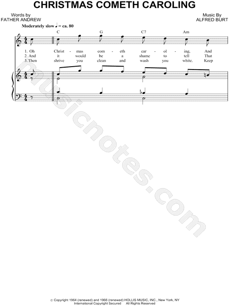 Christmas Cometh Caroling