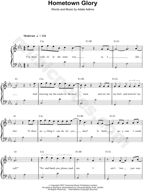 Hometown Glory (Radio Edit)