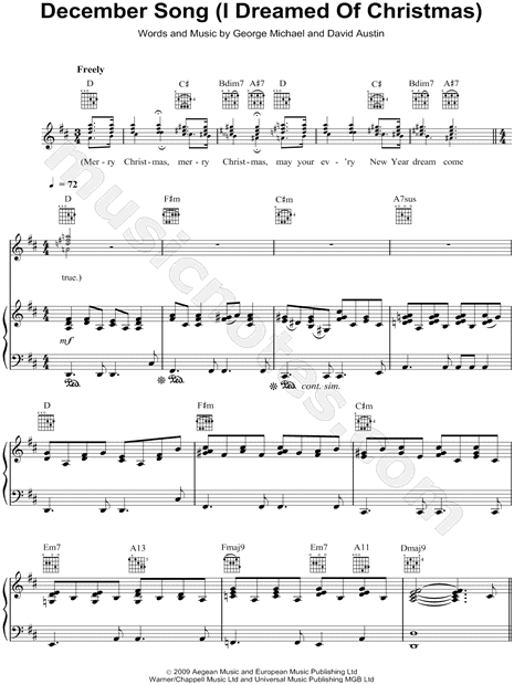 December Song (I Dreamed of Christmas)