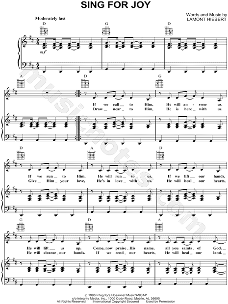 Sing for Joy