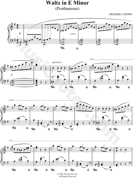 Waltz in E Minor