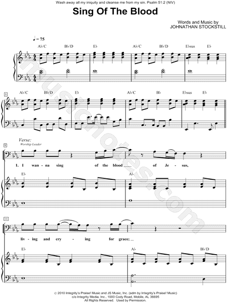 Sing of the Blood