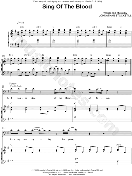 Sing of the Blood