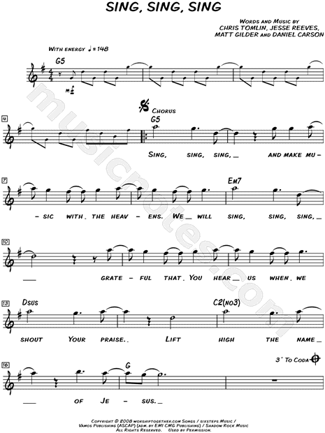 Sing, Sing, Sing