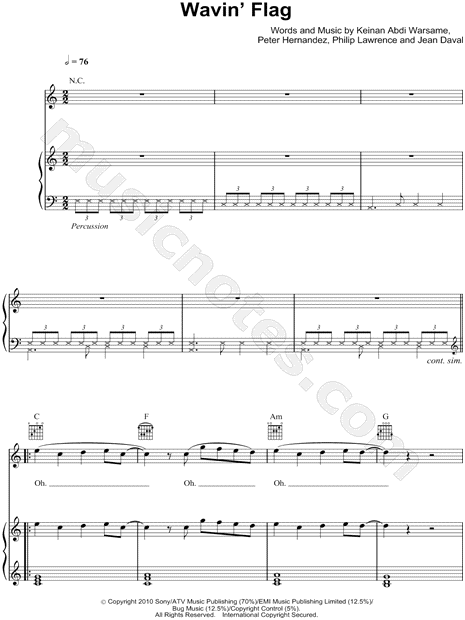 Wavin' Flag (Coca-Cola Celebration Mix)