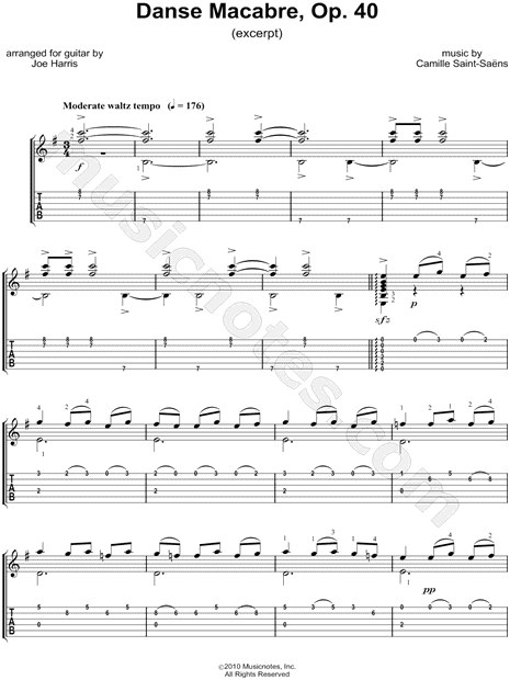 Danse Macabre (excerpt)