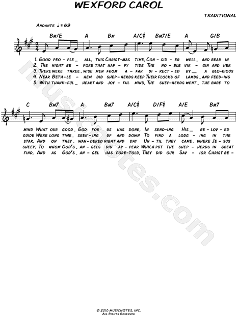 Wexford Carol
