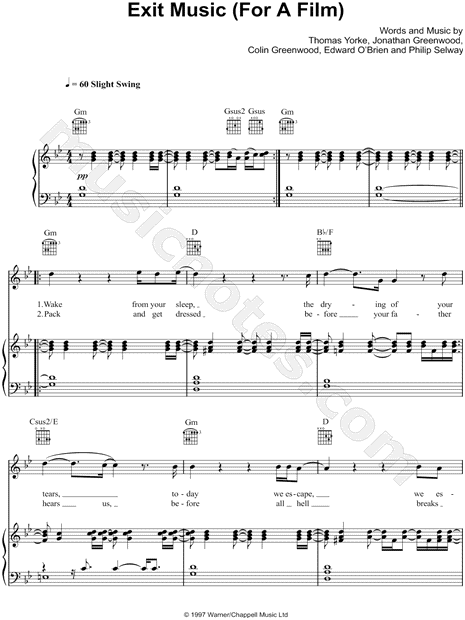 Exit Music (For a Film)