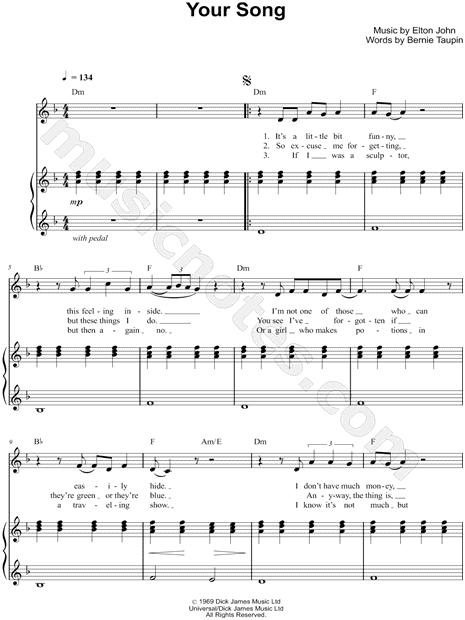 Your Song
