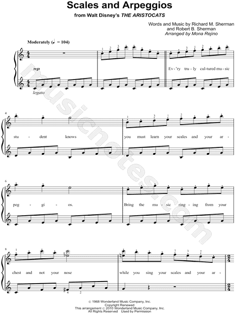 Scales and Arpeggios