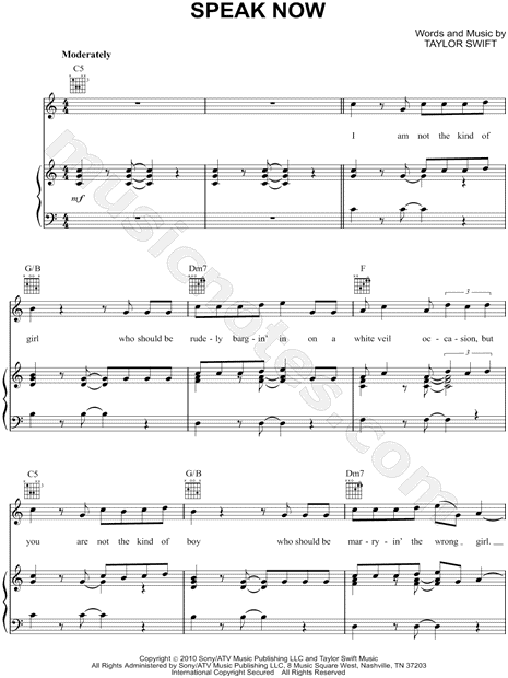 Speak Now