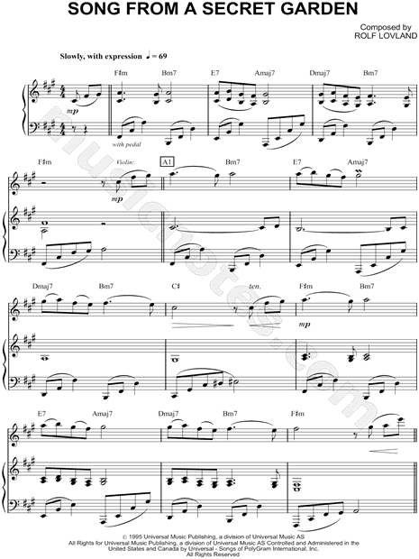 Song from a Secret Garden