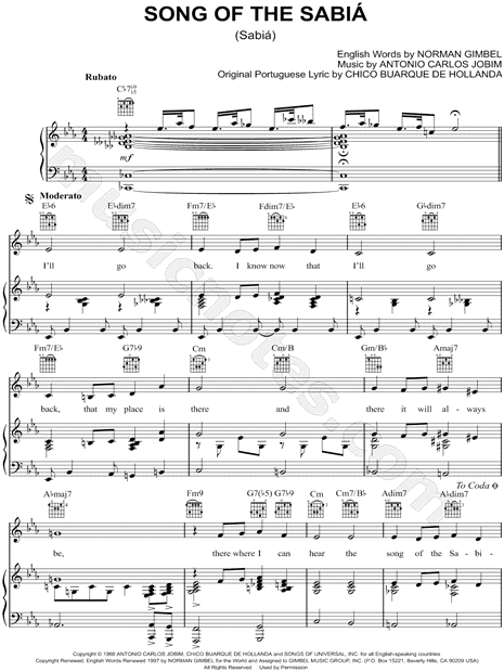 Song of the Sabiá