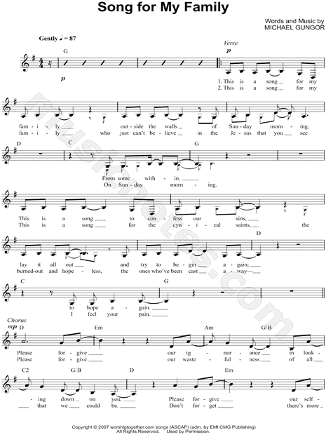Song for My Family