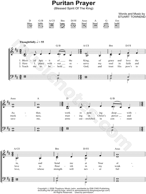 Puritan Prayer