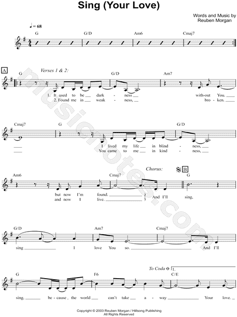 Sing (Your Love)