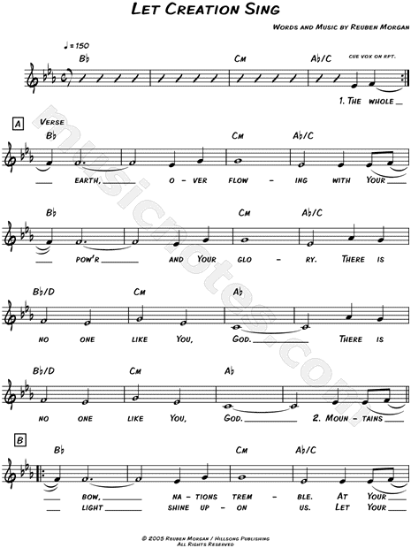 Let Creation Sing