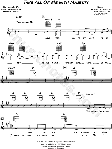 Take All of Me / Majesty