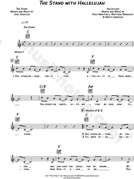 The Stand / Hallelujah