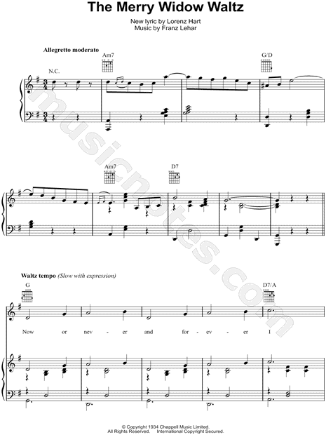 The Merry Widow Waltz