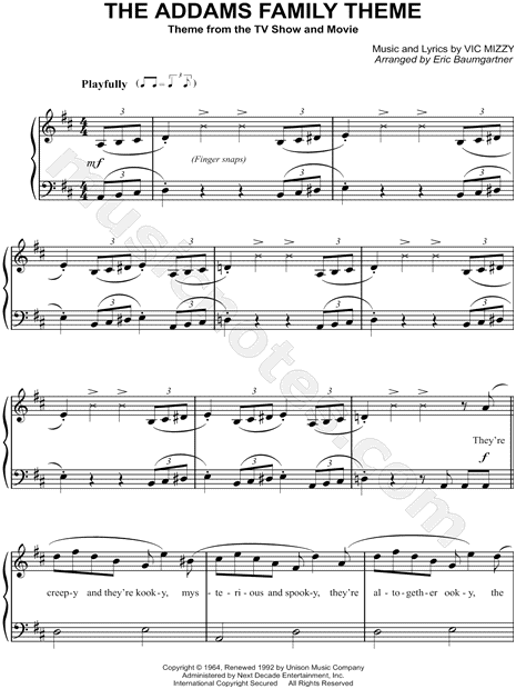 The Addams Family Theme