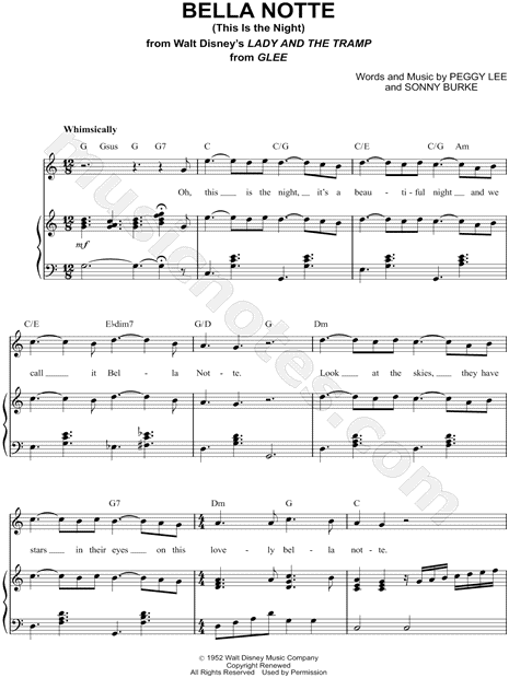Bella Notte (This Is the Night)