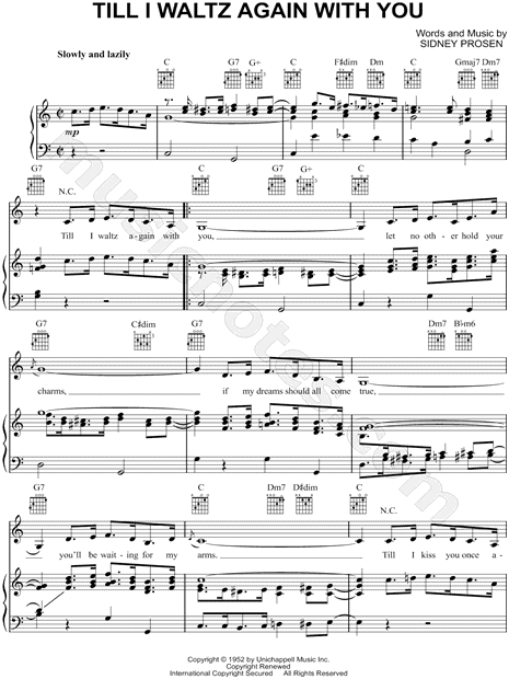 Till I Waltz Again With You