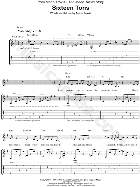 Sixteen Tons