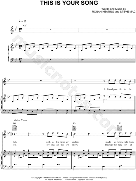 This Is Your Song