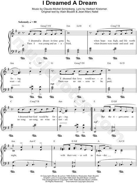 I Dreamed a Dream