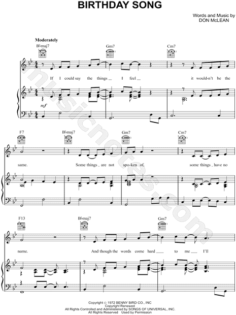 Birthday Song