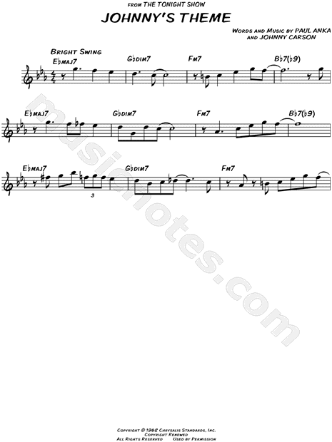 Johnny's Theme